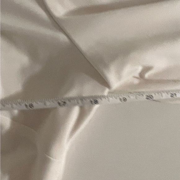 Lauren Ralph Lauren Winter White Rhinestones necklace Dress US 12 - Picture 6 of 6